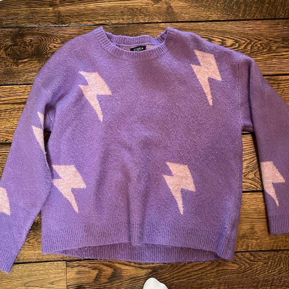 Purple sweater